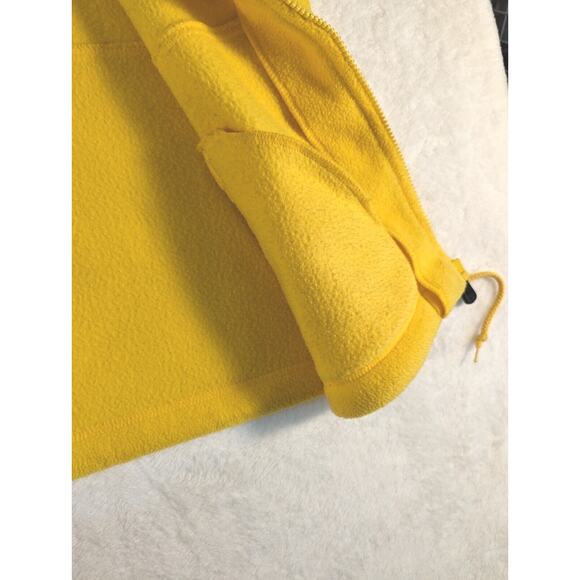 Crossroads Sport Fleece Vest Sz L Butter Yellow Bust 44 - Picture 3 of 5